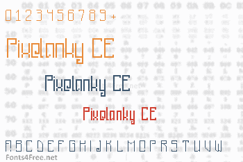 Pixelanky CE Font