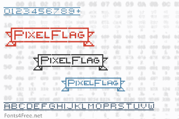 PixelFlag Font