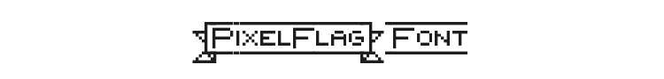 PixelFlag Font