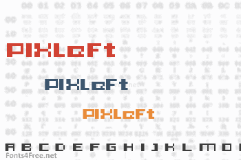 PIXleft_5 Font