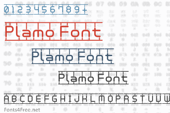 Plamo Font