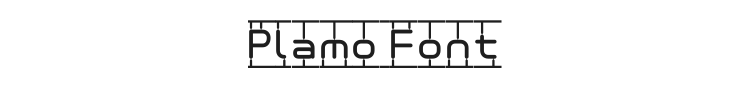Plamo Font
