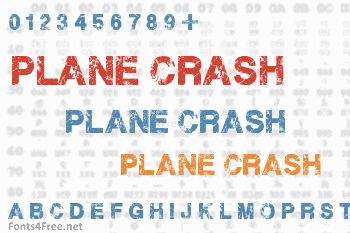 Plane Crash Font