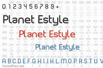 Planet Estyle Font