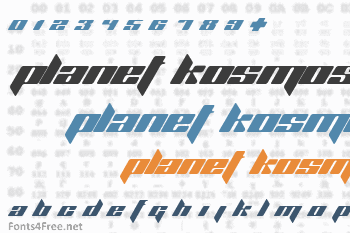 Planet Kosmos Font