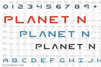 Planet N Font