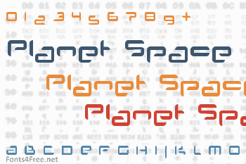 Planet Space Font