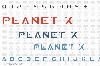 Planet X Font