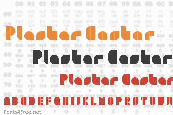 Plaster Caster Font