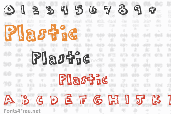 Plastic Font