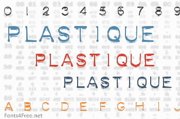 Plastique Font