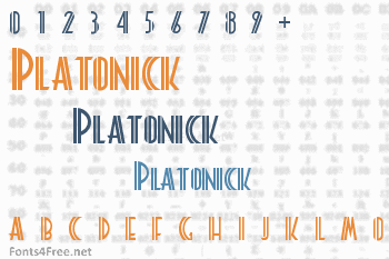 Platonick Font