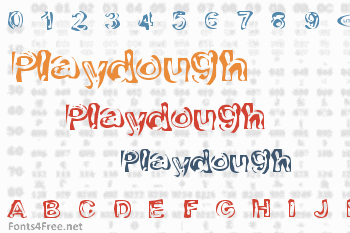 Playdough Font