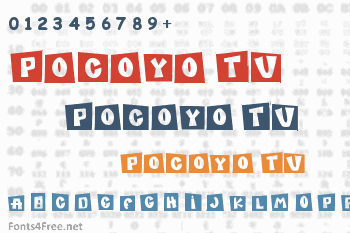 Pocoyo TV Font