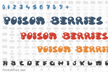 Poison Berries Font