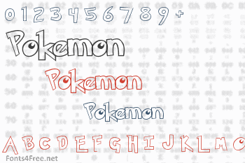 Pokemon Font