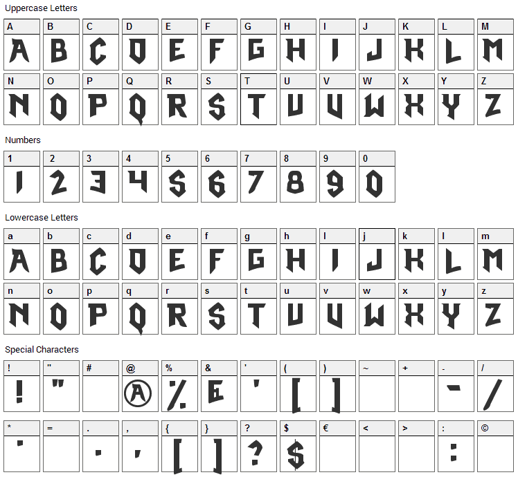 Pokemon Omega Ruby Font Character Map