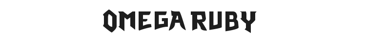 Pokemon Omega Ruby Font Preview