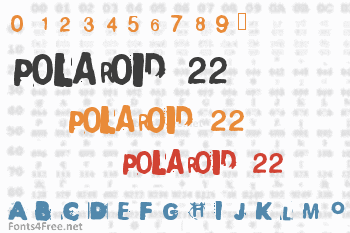 Polaroid 22 Font