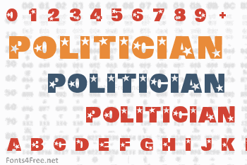 Politician Font