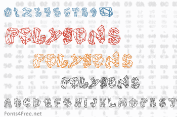 Polygons Font