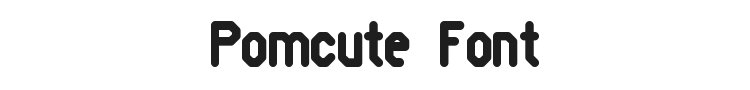 Pomcute Font