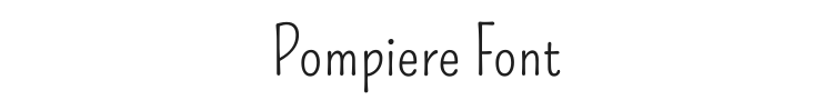 Pompiere Font