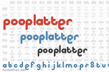 Pooplatter Font