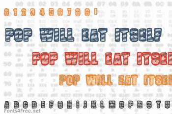 Pop Will Eat Itself Font