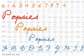 Popsies Font