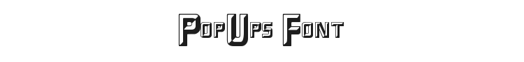 PopUps Font Preview