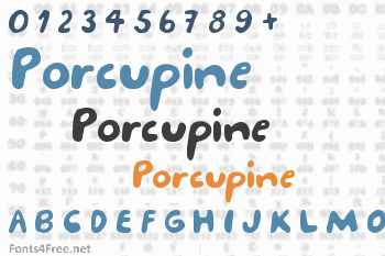 Porcupine Font