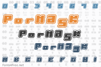 Pormask Font