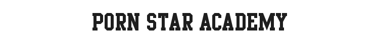 Porn Star Academy Font Preview