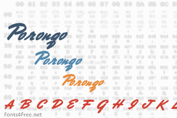 Porongo Font