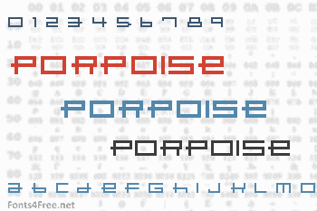 Porpoise Font