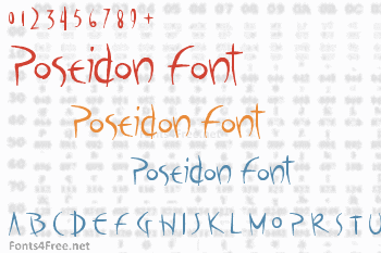 Poseidon Font