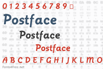 Postface Font