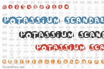 Potassium Scandal Font