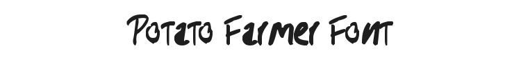 Potato Farmer Font Preview