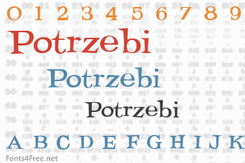 Potrzebi Font