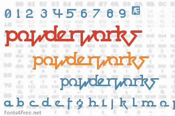 Powderworks Font