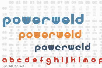 Powerweld Font