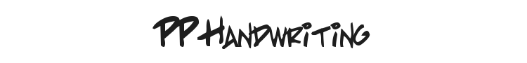 PP Handwriting Font Preview