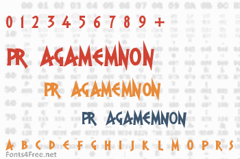 PR Agamemnon Font