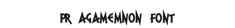 PR Agamemnon Font