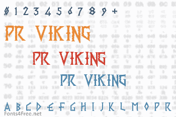 PR Viking Font