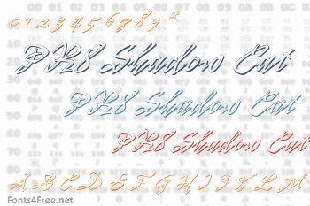 PR8 Shadow Cat Font