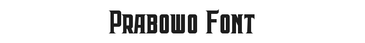 Prabowo Font