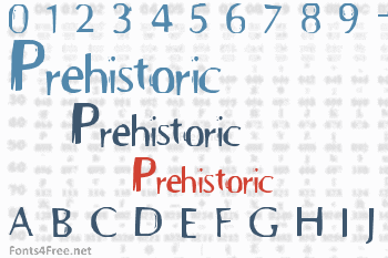 Prehistoric Font